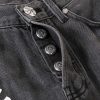 CHROME HEARTS ウォッシュドストレートデニム ダークグレー