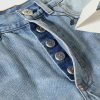 CHROME HEARTS ウォッシュドストレートデニム ブルー