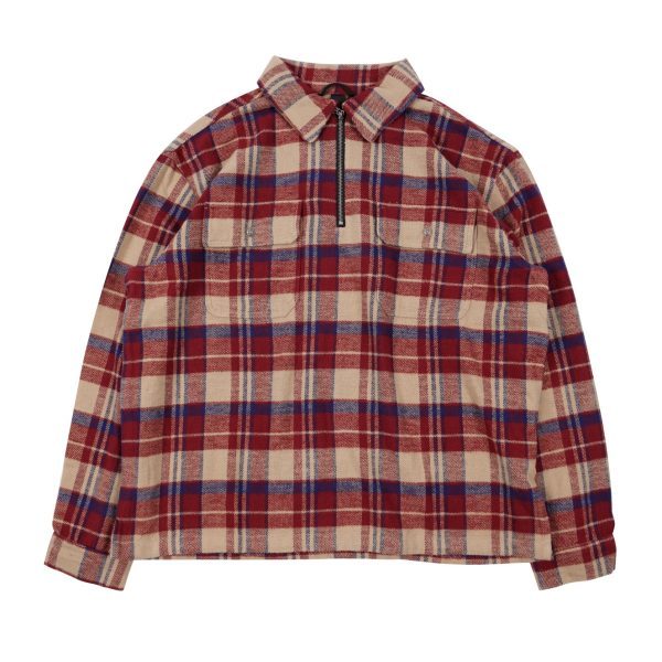 CHROME HEARTS チェックシャツ 红蓝米格纹