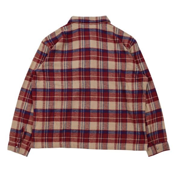 CHROME HEARTS チェックシャツ 红蓝米格纹