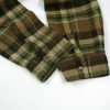 CHROME HEARTS チェックシャツ 军绿棕格纹