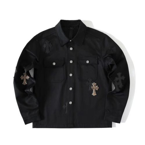 CHROME HEARTS シャツ 黑色十字架