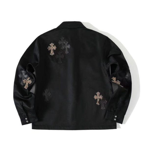 CHROME HEARTS シャツ 黑色十字架