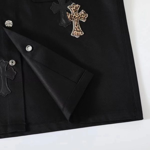 CHROME HEARTS シャツ 黑色十字架