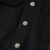 CHROME HEARTS シャツ 黑色十字架