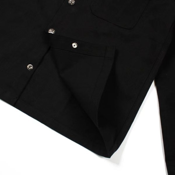 CHROME HEARTS コットンシャツ 黑色