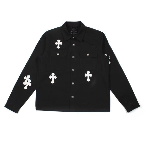CHROME HEARTS コットンシャツ 黑色