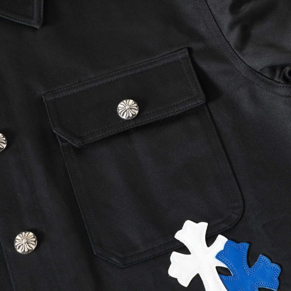 CHROME HEARTS コットンシャツ 黑色