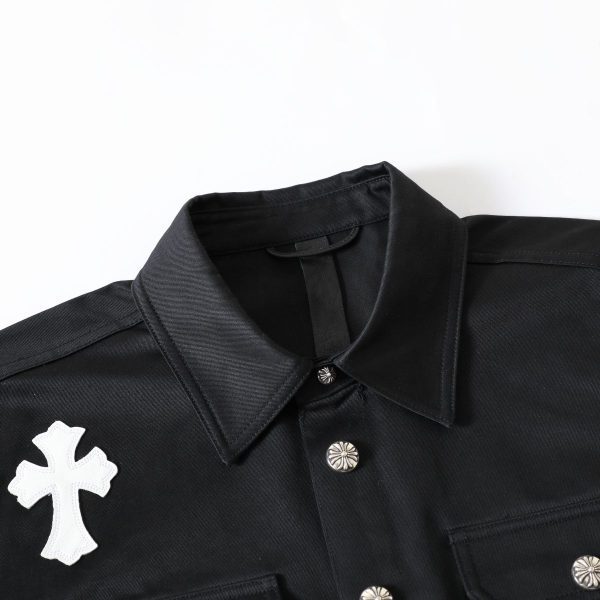 CHROME HEARTS コットンシャツ 黑色