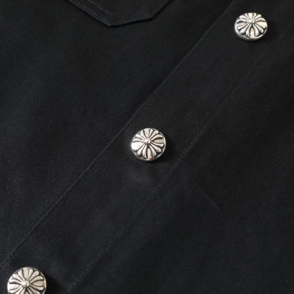 CHROME HEARTS コットンシャツ 黑色