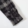 CHROME HEARTS チェックシャツ 黑灰千鸟纹