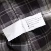 CHROME HEARTS チェックシャツ 黑灰千鸟纹