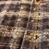 CHROME HEARTS チェックシャツ 黑灰千鸟纹
