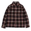 CHROME HEARTS チェックシャツ 黑红白棕格纹