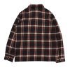 CHROME HEARTS チェックシャツ 黑红白棕格纹