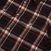 CHROME HEARTS チェックシャツ 黑红白棕格纹