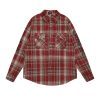 CHROME HEARTS チェックシャツ 红色格纹