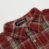 CHROME HEARTS チェックシャツ 红色格纹
