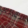 CHROME HEARTS チェックシャツ 红色格纹