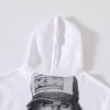 CHROME HEARTS パーカー ホワイト 女性プリント