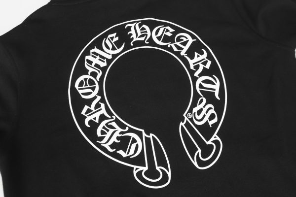 CHROME HEARTS パーカー ブラック CHロゴ刺繍