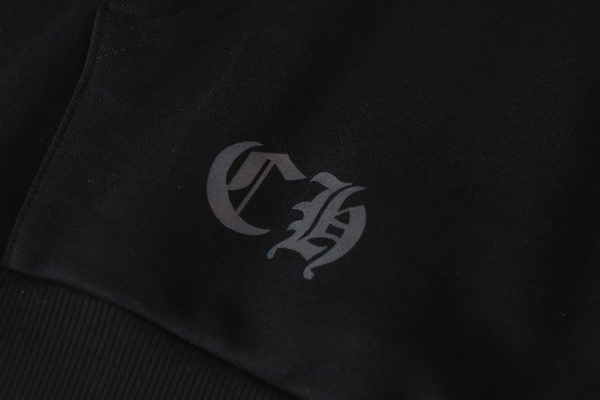 CHROME HEARTS パーカー ブラック CHロゴ