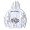 13434624348383237 CHROME HEARTS パーカー ホワイト バナー文字