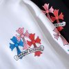 13434624355698496 CHROME HEARTS パーカー ホワイト バナー文字