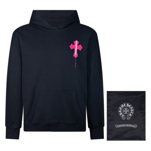 CHROME HEARTS パーカー ブラック 無地