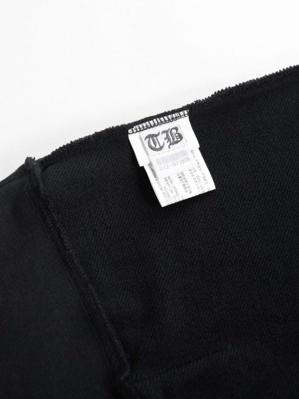 CHROME HEARTS パーカー ブラック 無地