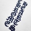 CHROME HEARTS パーカー ホワイト ブルーラベルジップ