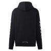 13434624725875522 CHROME HEARTS パーカー ブラック×ホワイト ゴシック文字