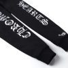 13434624732007358 CHROME HEARTS パーカー ブラック×ホワイト ゴシック文字