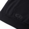 13434624733464863 CHROME HEARTS パーカー ブラック×ホワイト ゴシック文字