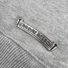 CHROME HEARTS パーカー グレー クロス刺繍