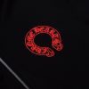 CHROME HEARTS パーカー ブラック リングロゴ