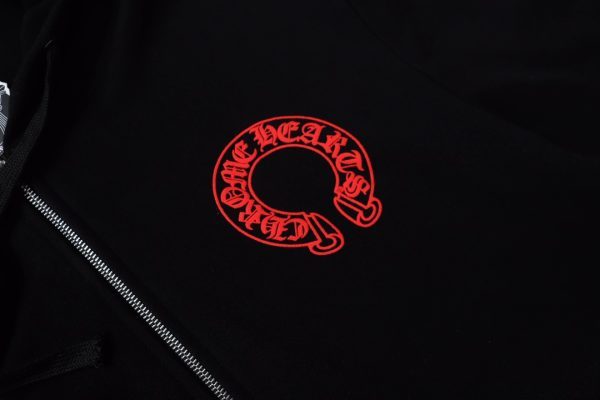 CHROME HEARTS パーカー ブラック リングロゴ