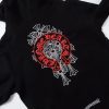 CHROME HEARTS パーカー ブラック リングロゴ
