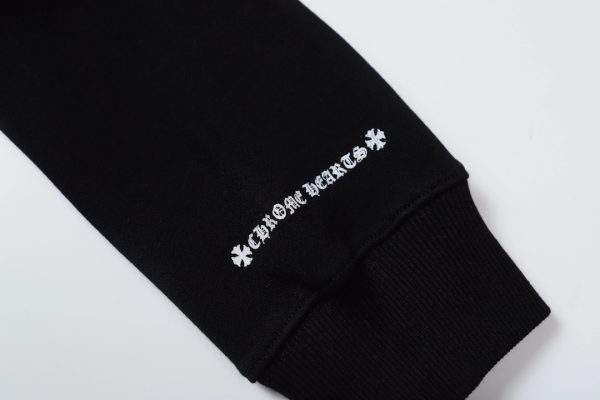 CHROME HEARTS パーカー ブラック リングロゴ