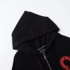 CHROME HEARTS パーカー ブラック リングロゴ