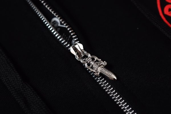 CHROME HEARTS パーカー ブラック リングロゴ