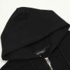 CHROME HEARTS パーカー ブラック 袖口ディテール