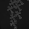 CHROME HEARTS パーカー ブラック 袖口ディテール