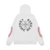 CHROME HEARTS パーカー ホワイト 無地