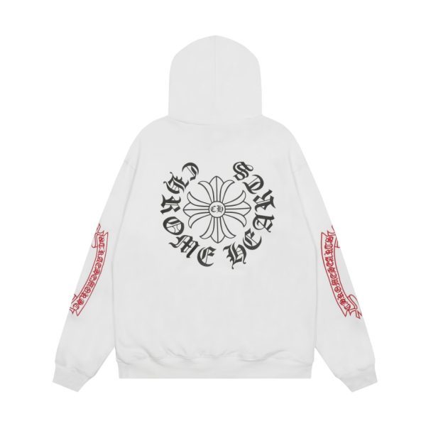 CHROME HEARTS パーカー ホワイト 無地