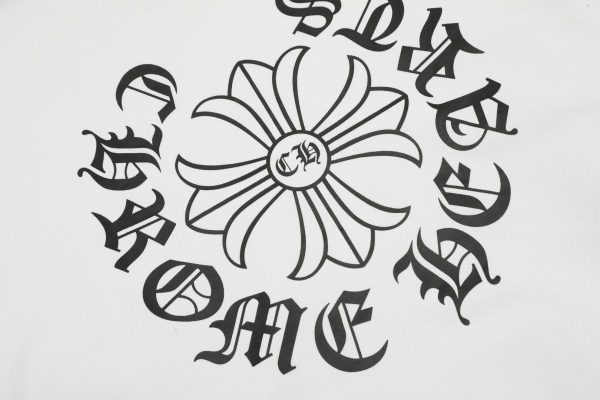 CHROME HEARTS パーカー ホワイト 無地