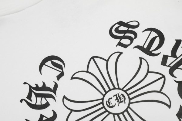 CHROME HEARTS パーカー ホワイト 無地