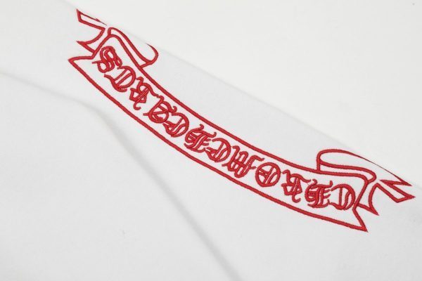 CHROME HEARTS パーカー ホワイト 無地