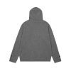CHROME HEARTS パーカー グレー レザークロスパッチ