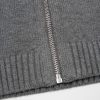 CHROME HEARTS パーカー グレー レザークロスパッチ